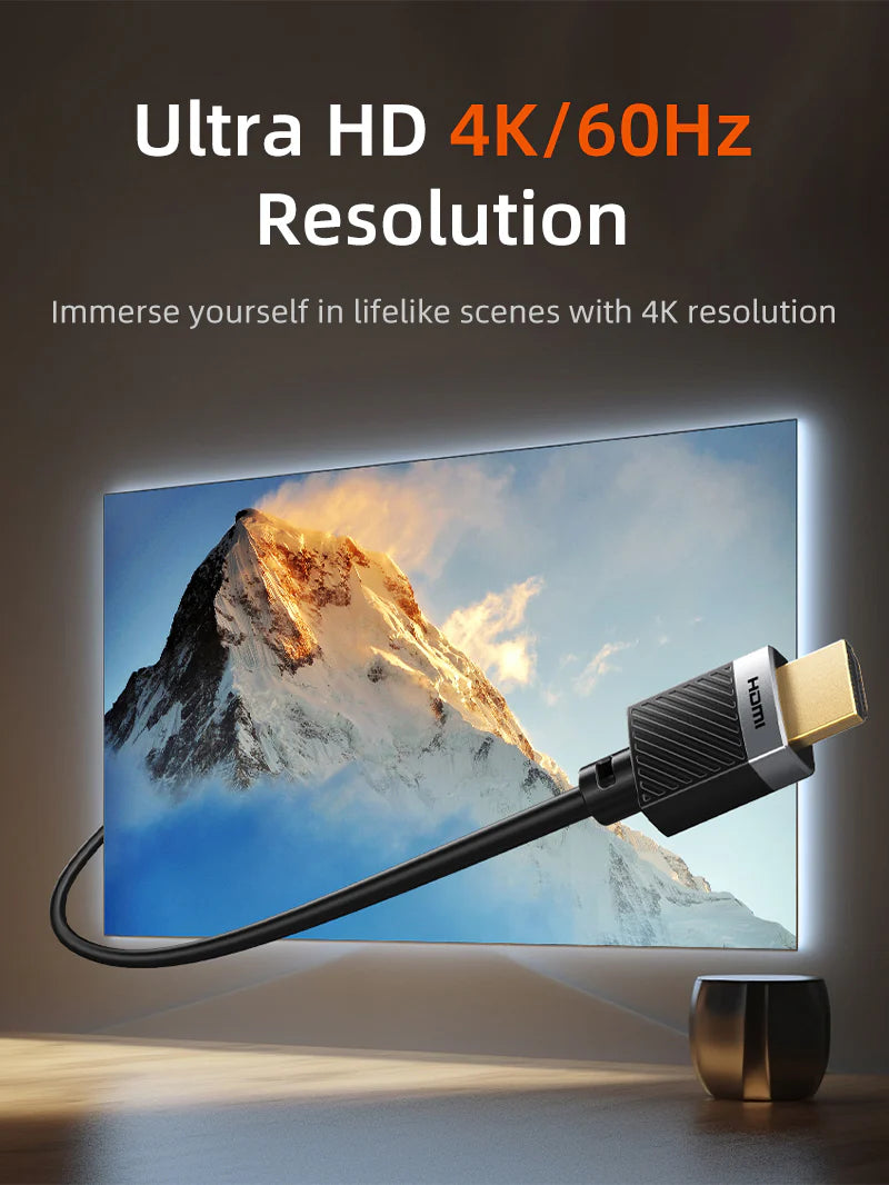 Cabletime 4K HDMI 2.0 Cable | 1m/2m/3m/5m | CH24
