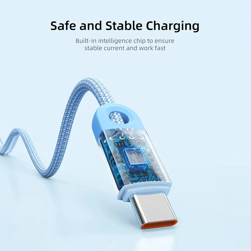 Cabletime 6A USB-A to Type-C 1.5 meter Fast Charge Cable | CAP1J