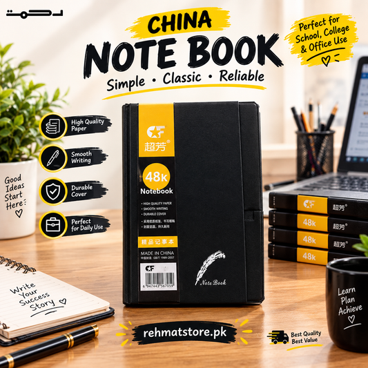 Chao Fang 48k Classic Leather Notebook Diary.