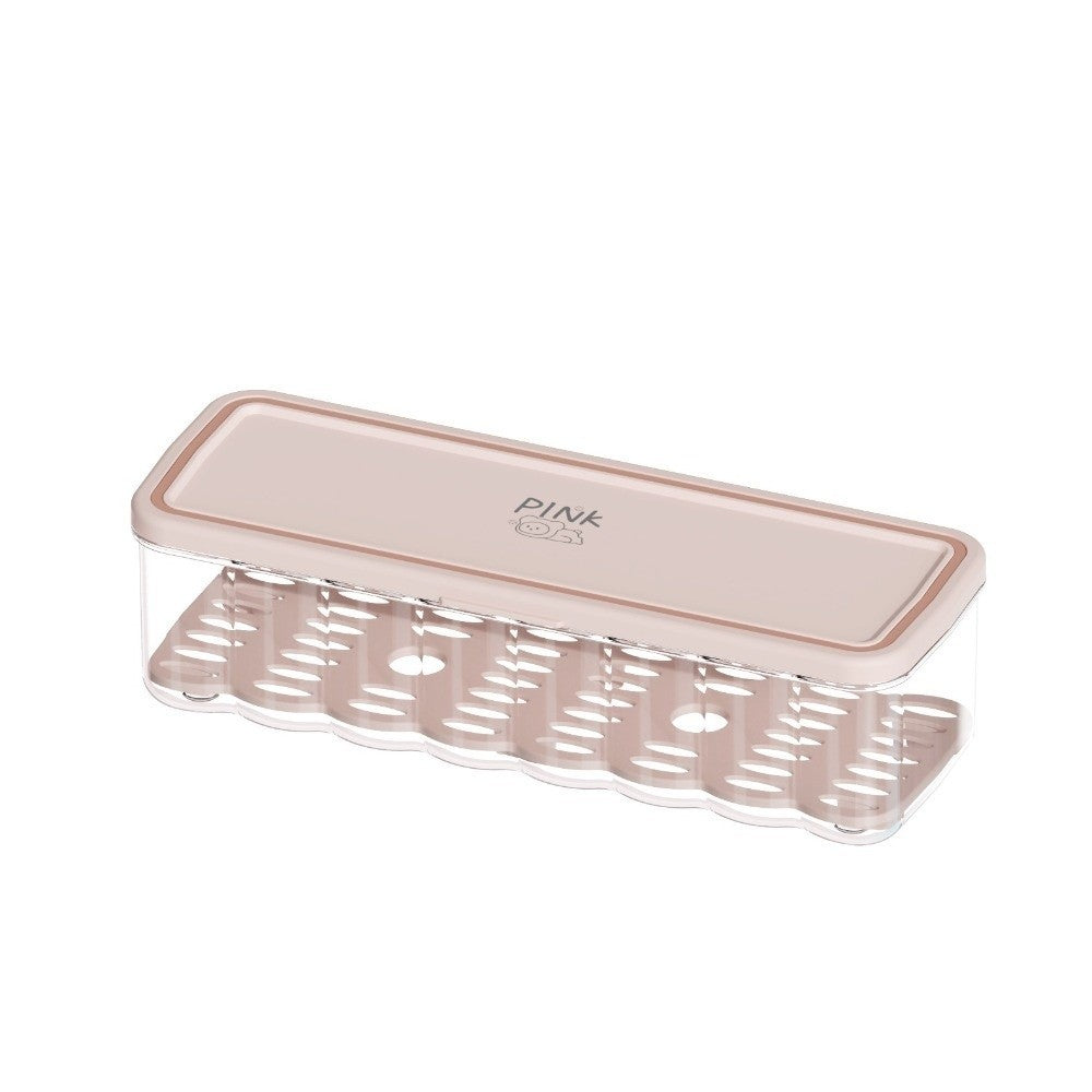 Multipurpose Storage Organizer Box with Lid | Chopsticks / Cutlery / Makeup