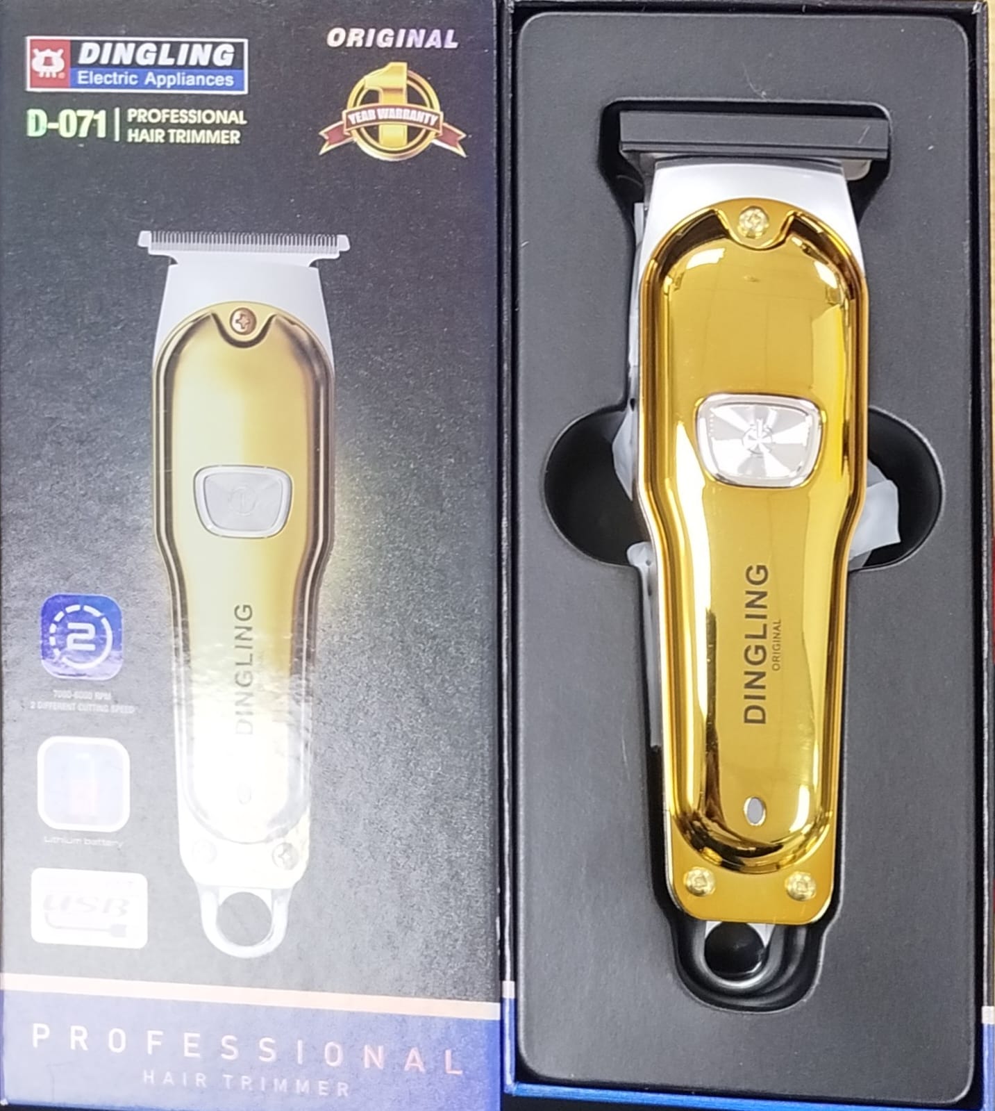 Original Professional Hair Clipper Dingling D-071 | Trimmer