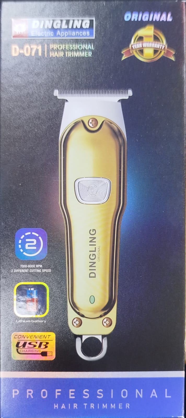 Original Professional Hair Clipper Dingling D-071 | Trimmer