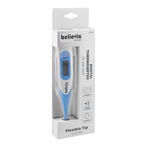 Original Believia Digital Thermometer | Flexible Tip | DT 10