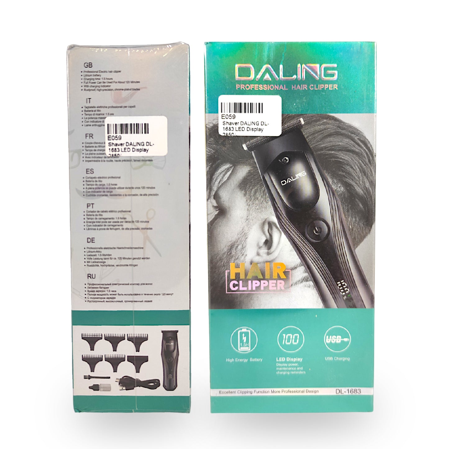 Pro Shaver DALING DL-1683 - Hair Clipper - Trimmer