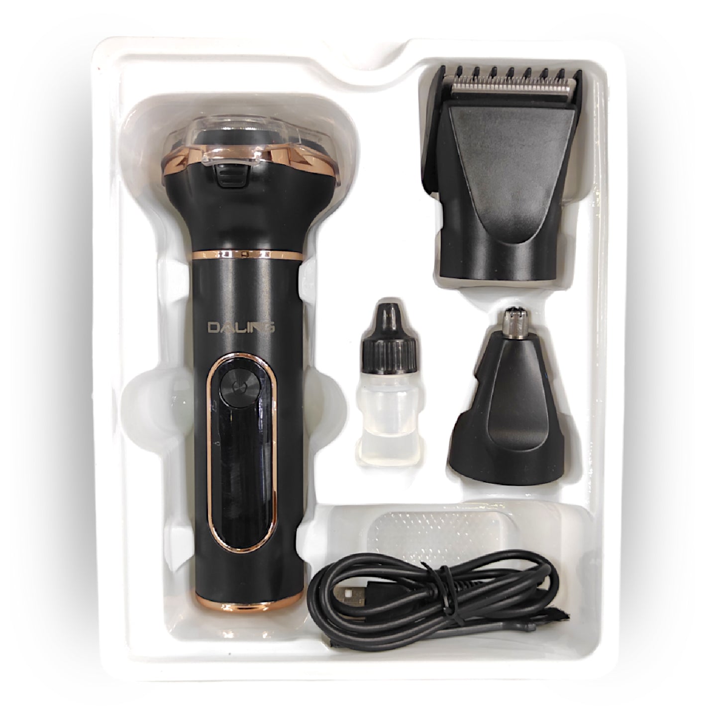 3 in 1 Rechargeable Grooming Kit - Trimmer - Shaver - DALING DL-9216