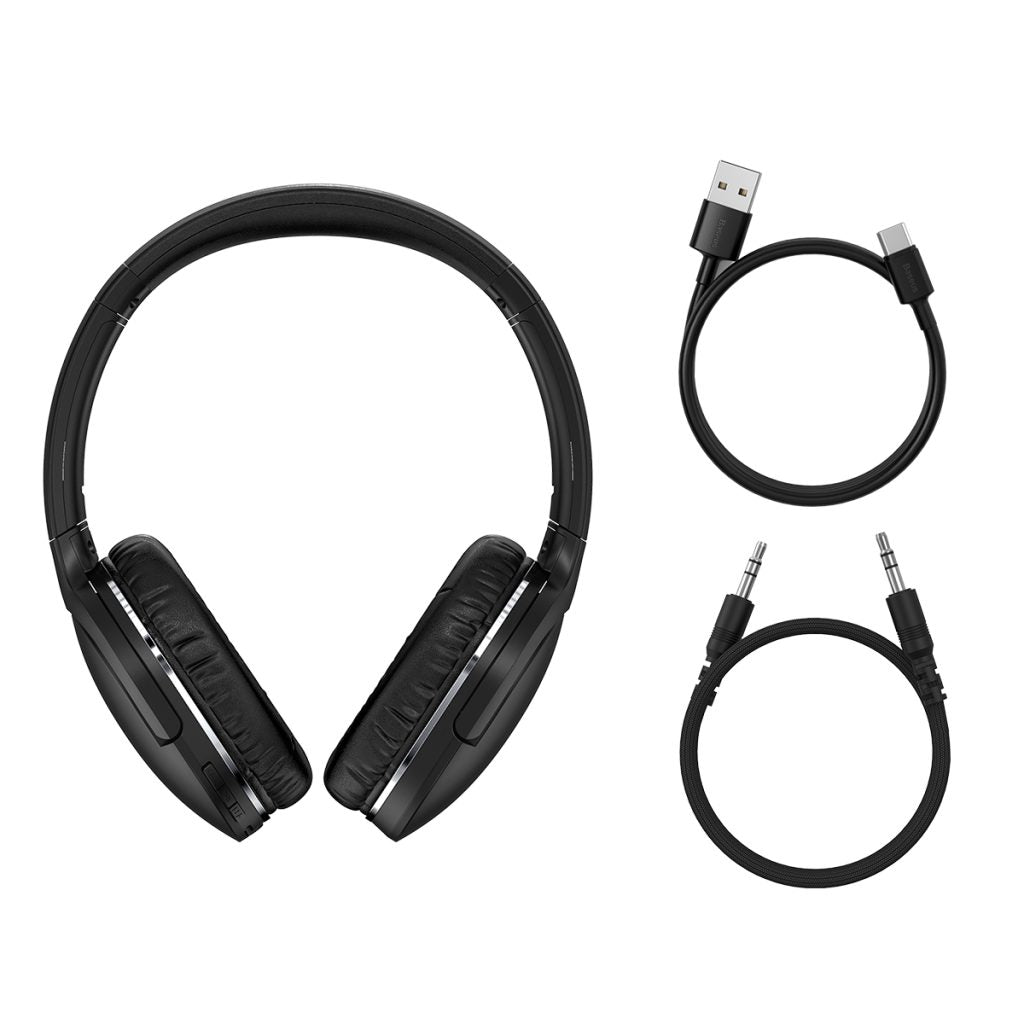 Baseus Encok D02 Pro Bluetooth Headphones | 40mm Full Range Audio Unit