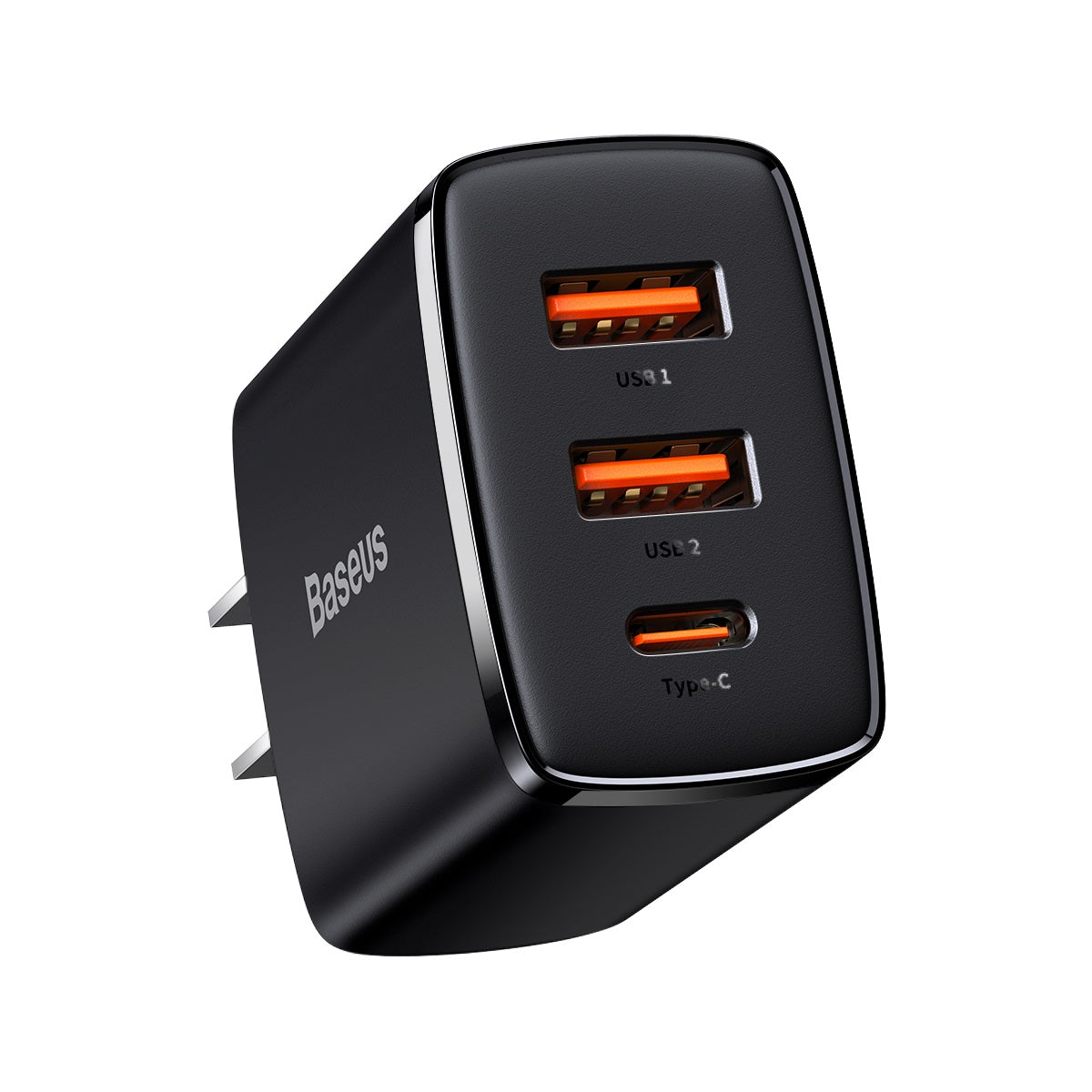 Baseus Compact Quick Fast Charger 2U+C 30W CN Adapter