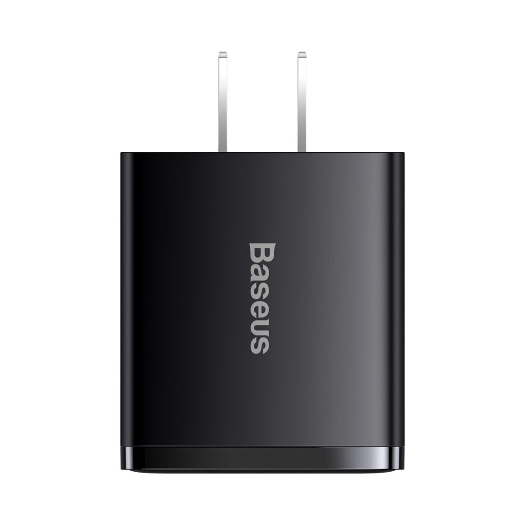 Baseus Compact Quick Fast Charger 2U+C 30W CN Adapter