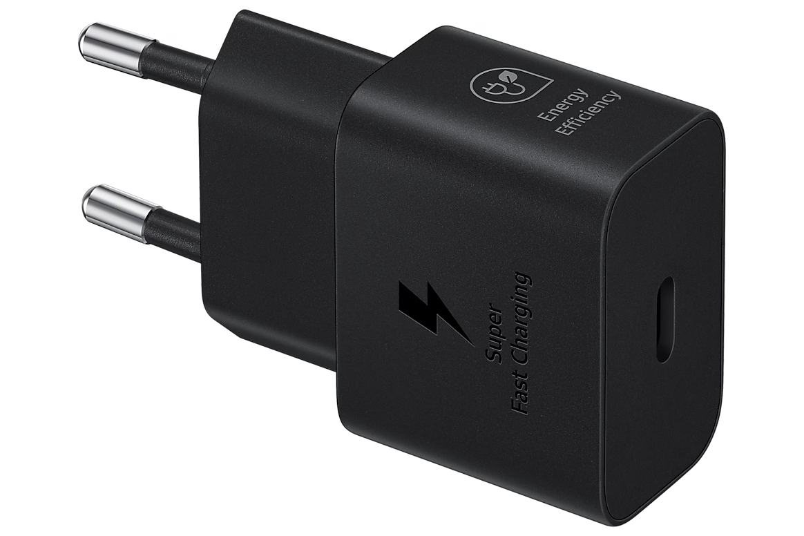 Samsung 25W Low Standby Latest Power Adapter | 2-pin Black/White | EP-T2510