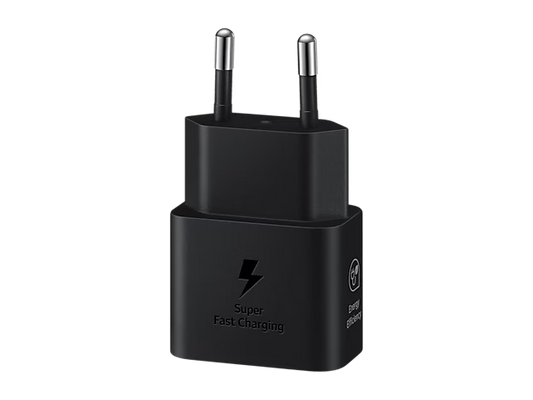 Samsung 25W Low Standby Latest Power Adapter | 2-pin Black/White | EP-T2510