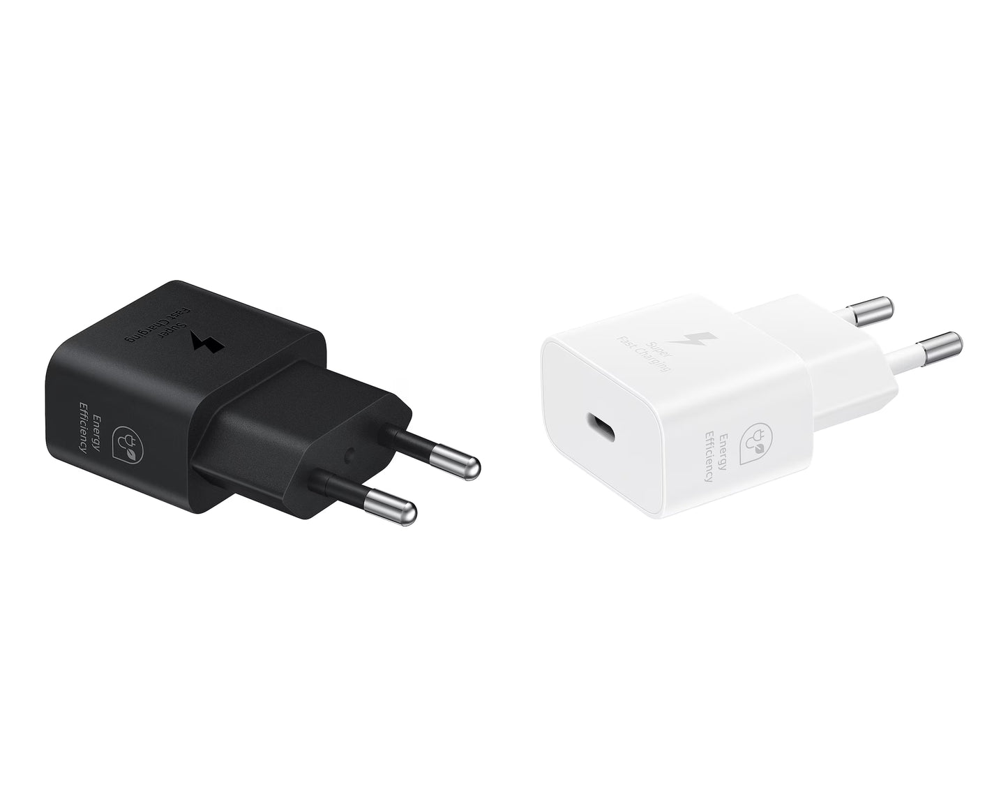 Samsung 25W Low Standby Latest Power Adapter | 2-pin Black/White | EP-T2510