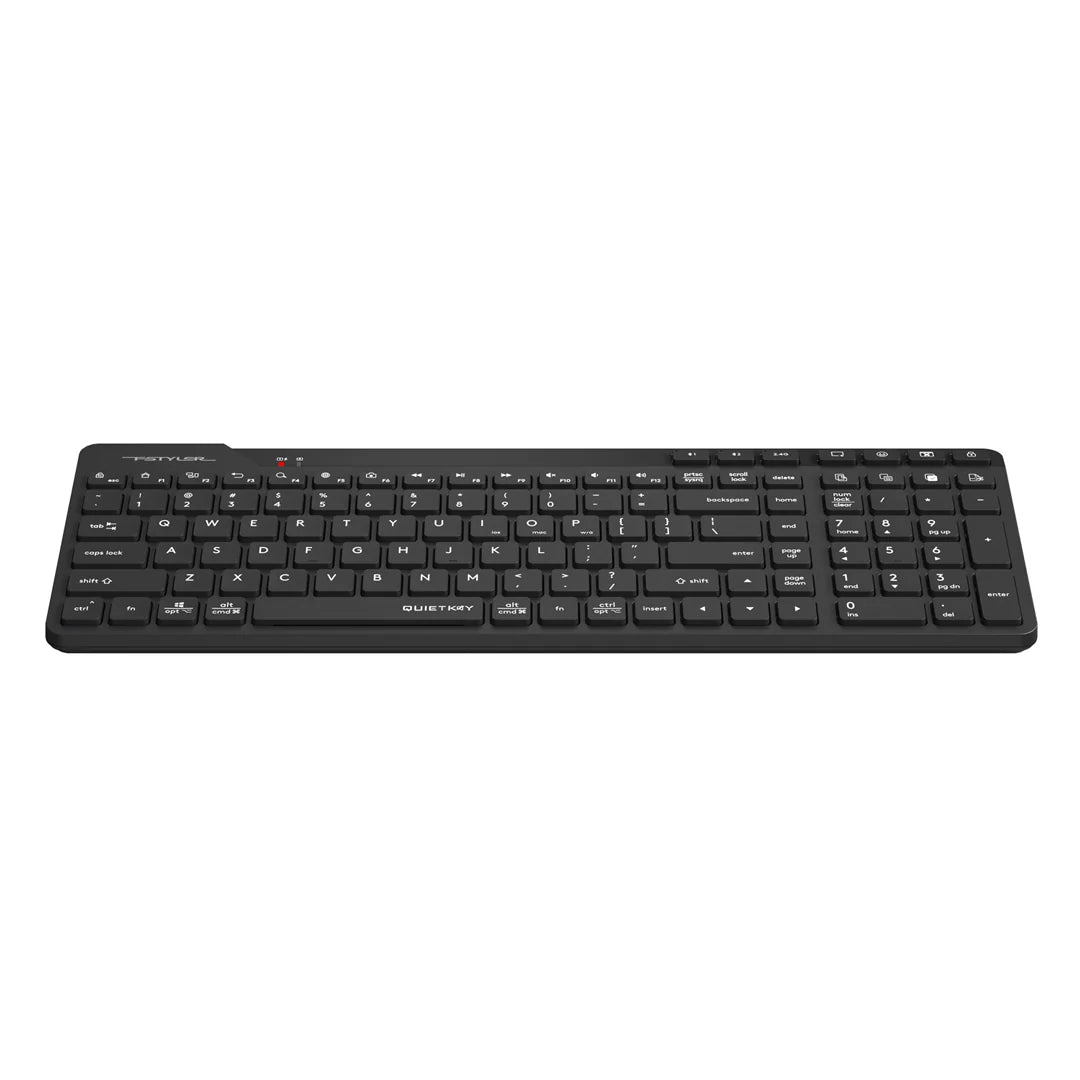 A4Tech FStyler FBK27C AS Bluetooth & 2.4G Rechargeable Wireless Keyboard.