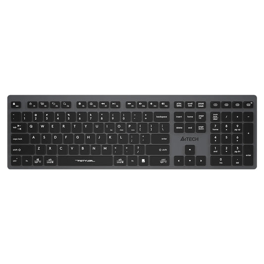 A4Tech Fstyler FBX50C Dual Mode Bluetooth & 2.4G Wireless Keyboard.