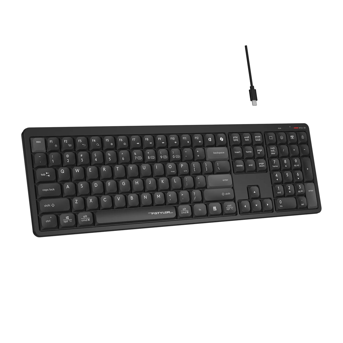 A4Tech Fstyler FBX55 Scissor Switch Wired Keyboard. | 2.4G |.