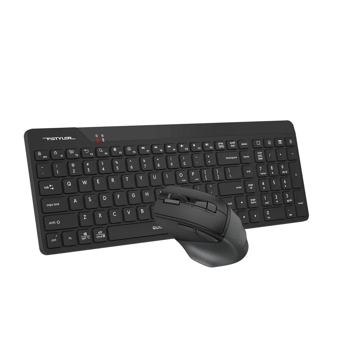 A4Tech Fstyler FG2400 Air2 2.4G Wireless QuietKey Combo Set.