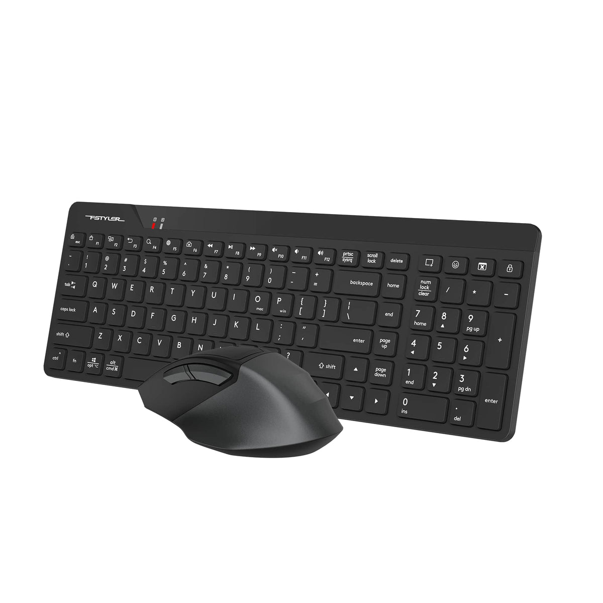 A4Tech Fstyler FG2400 Air2 2.4G Wireless QuietKey Combo Set.