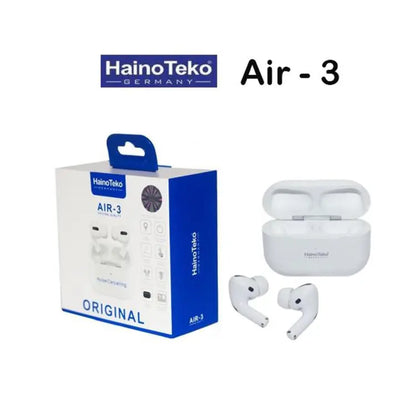 Copy HainoTeko Air-3 AirPods | TWS Bluetooth Earbuds | Volume Swipe | Lightening Port