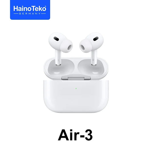 Copy HainoTeko Air-3 AirPods | TWS Bluetooth Earbuds | Volume Swipe | Lightening Port