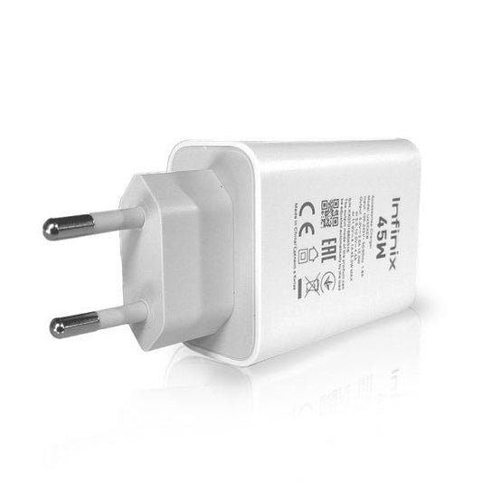 Infinix 45W FlashCharge Wall Adapter | EU Plug | U450XEB