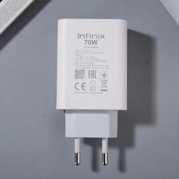 Infinix 70W FlashCharge Wall Adapter | EU Plug | U700XEA