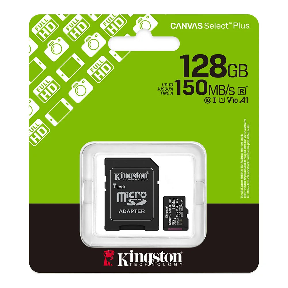 128GB Kingston Micro SDXC Card | 150MB/s | Original | Latest