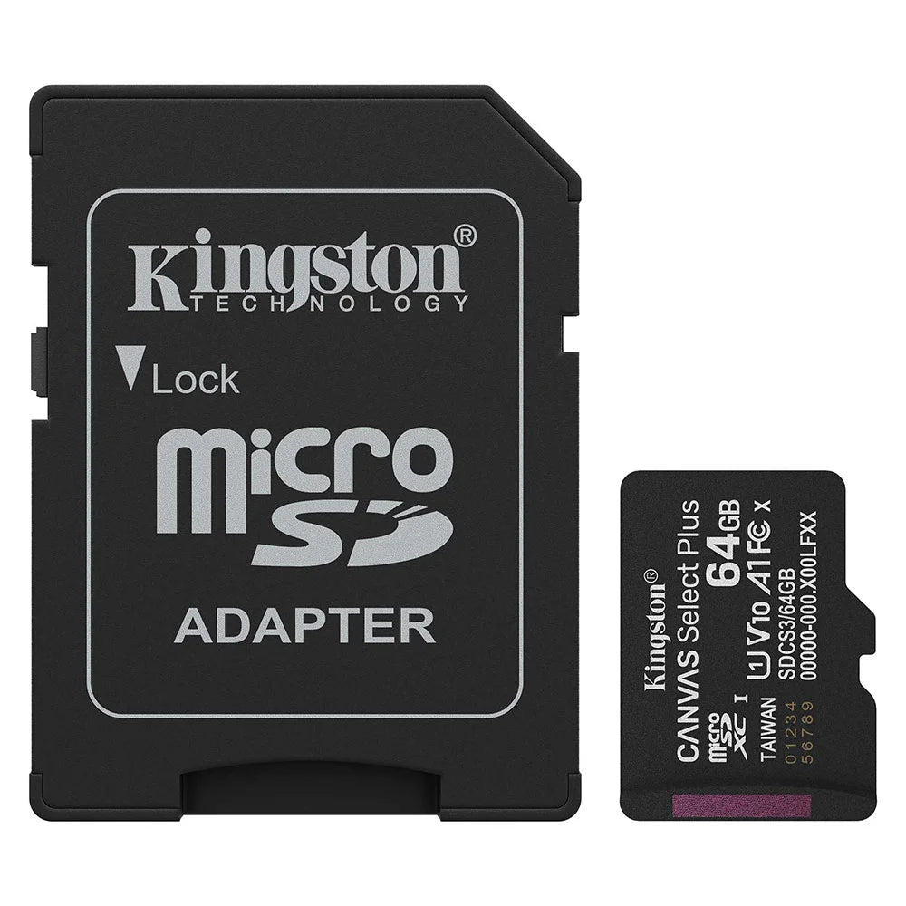 64GB Kingston Micro SDXC Card | 100MB/s | Original | Latest