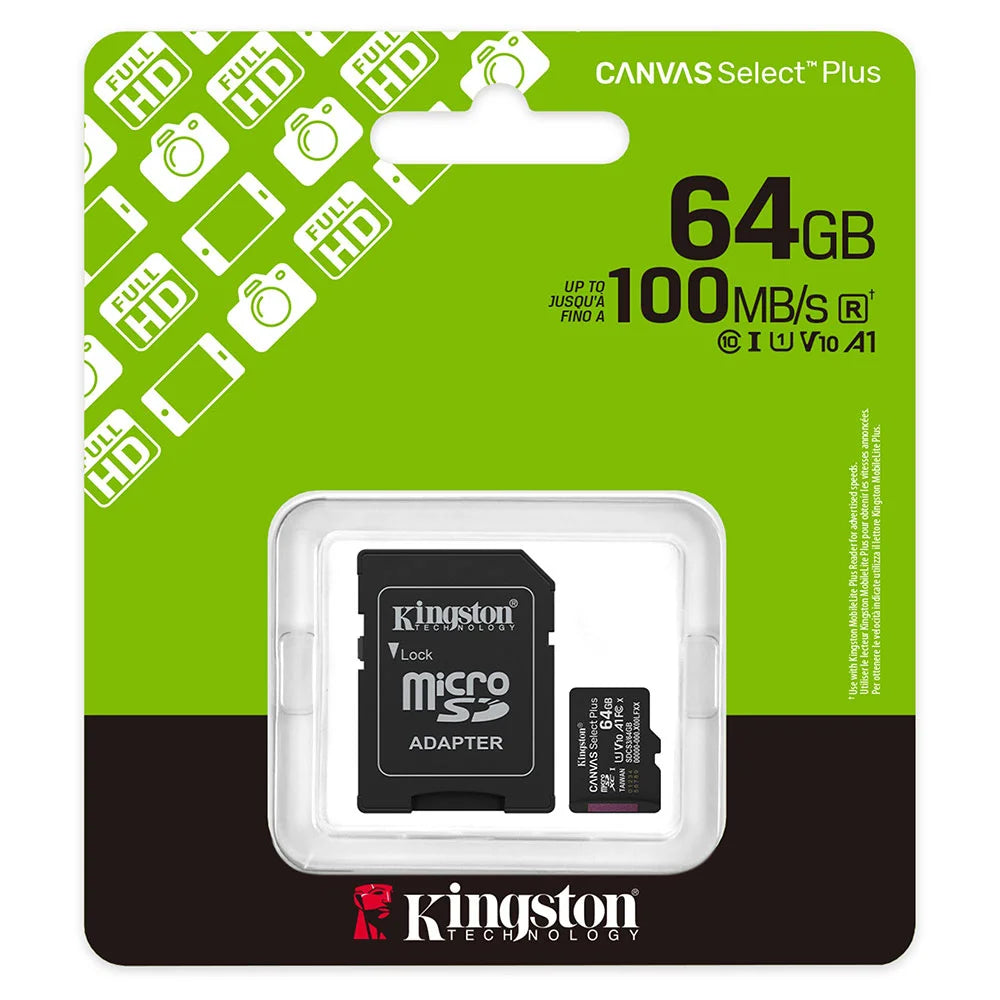 64GB Kingston Micro SDXC Card | 100MB/s | Original | Latest