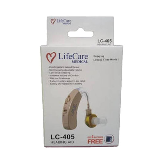 LifeCare Medical Hearing Aid | Mini Behind-The-Ear (mBTE) | Hook Style | LC-405
