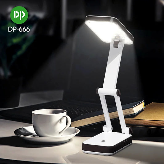 DP Duration Power LED Rechargeable Foldable Desk Lamp | 800MAH | LED-666.