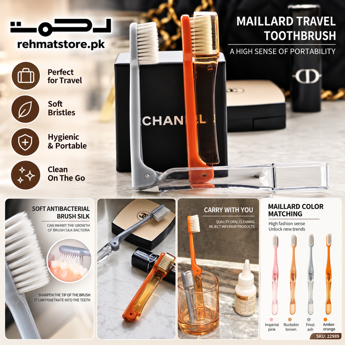 Maillard Travel Toothbrush