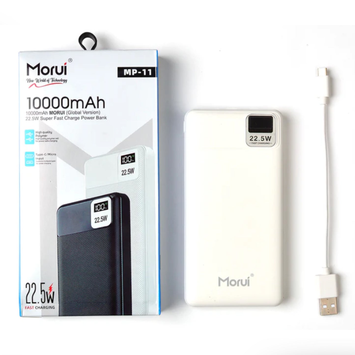 Morui PowerBank MP-11 | 10,000 Mah 22.5w