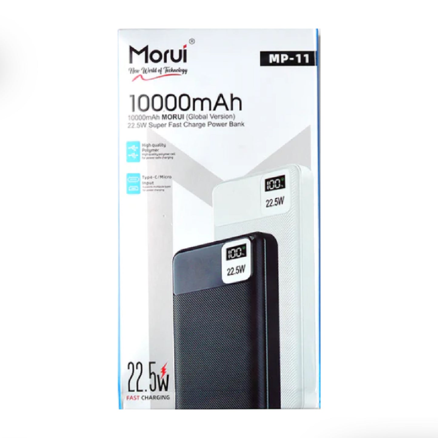 Morui PowerBank MP-11 | 10,000 Mah 22.5w