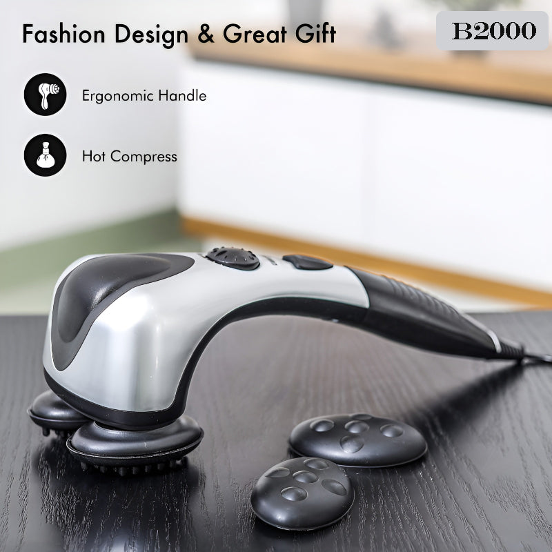 Blueidea Double Head Heated+Infrared Powerful Wired Massager | B2000