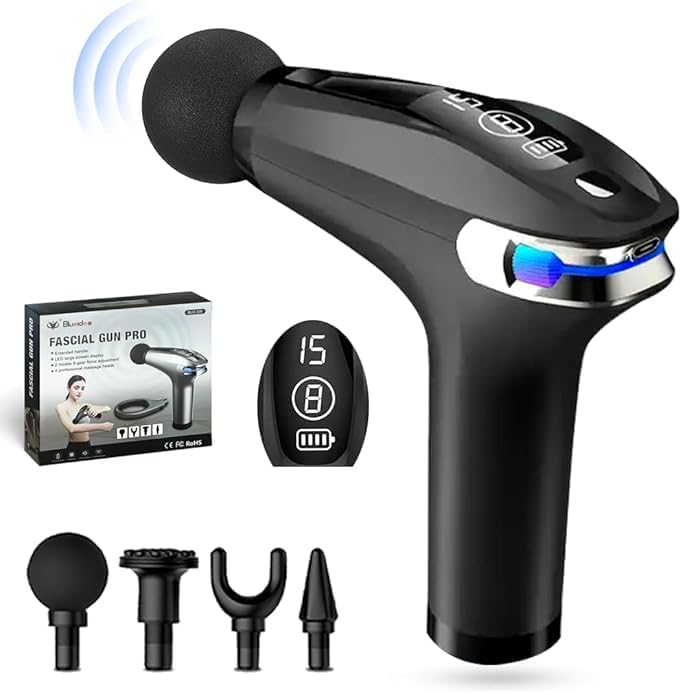Blueidea Gun Massager 30W Type-C Rechargeable | BLD-326 | White