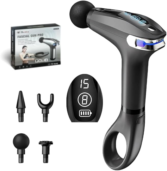 Blueidea Gun Massager 30W Type-C Rechargeable | BLD-326 | White