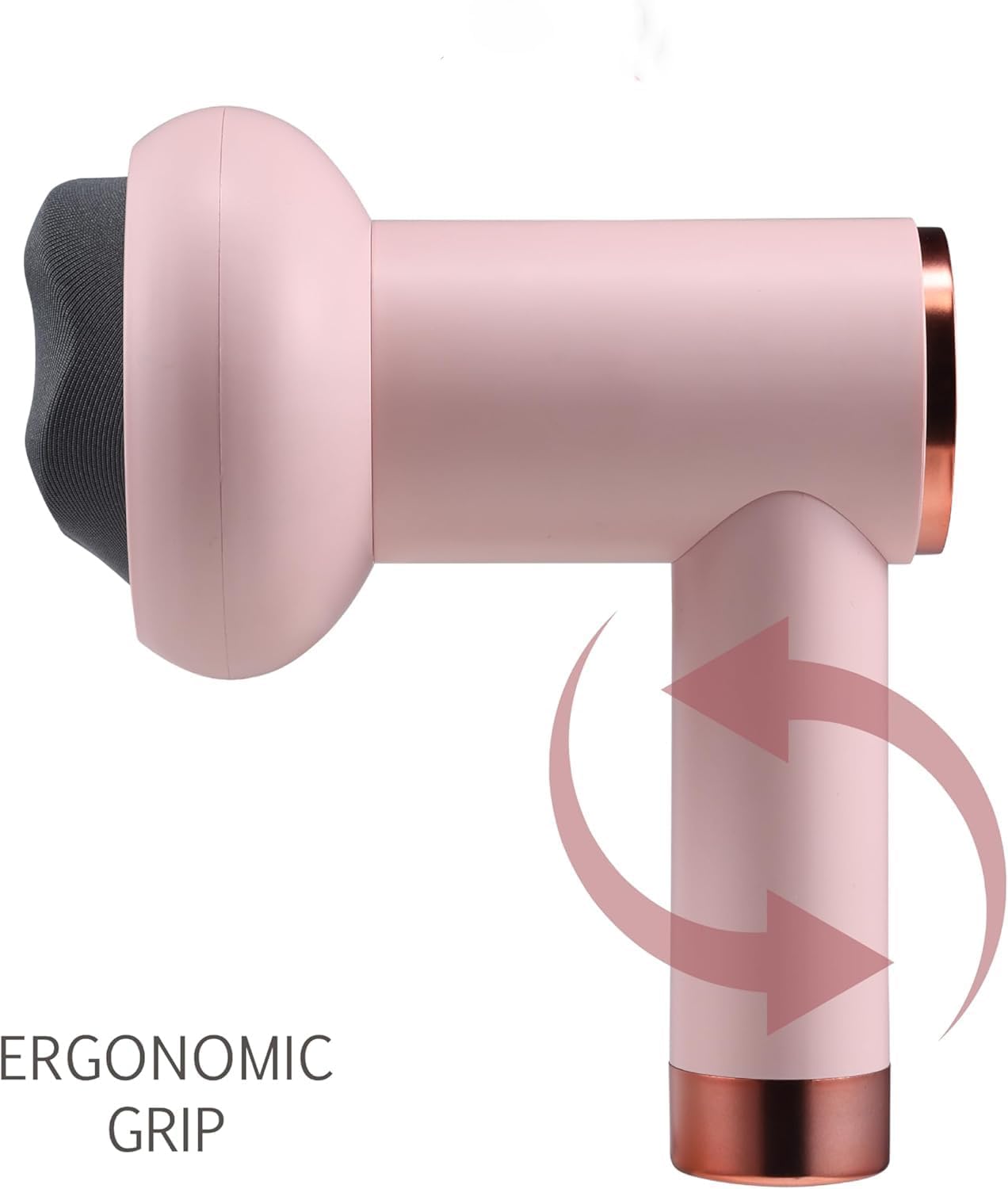 Blueidea Rotating/Spinning Shiatsu Massager | Type-C Rechargeable | BLD-630 | Pink