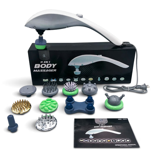 11-in-1 Powerful Wired Luxurious Massager