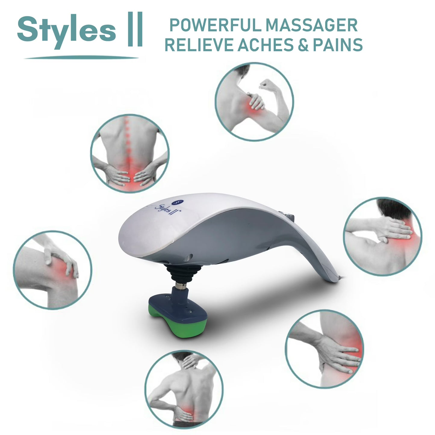 11-in-1 Powerful Wired Luxurious Massager