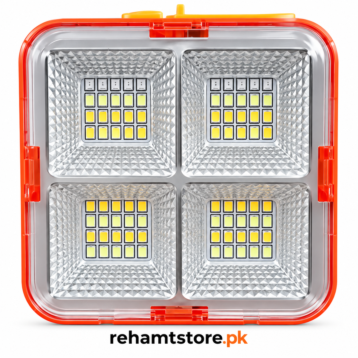 Rechargeable Solar LED Flood Light / Emergency Camping Lamp.