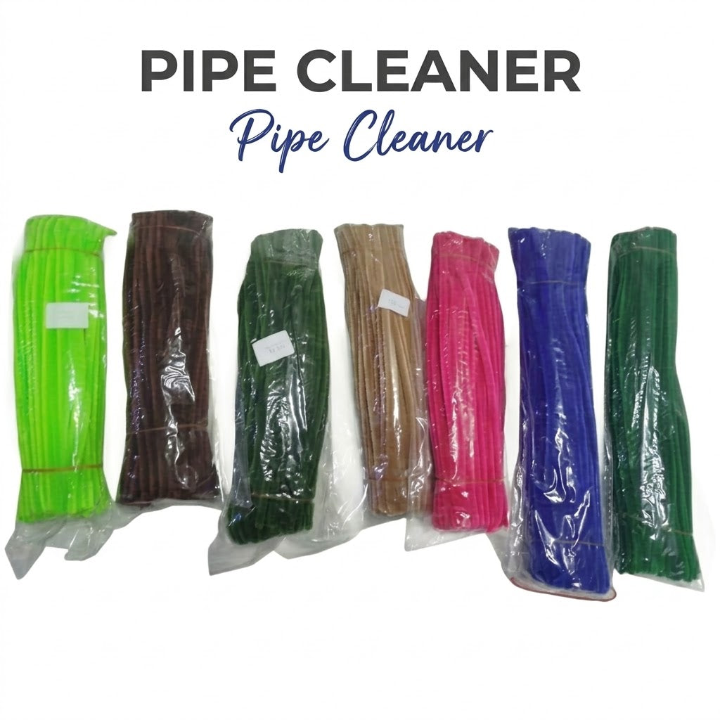Craft Pipe Cleaner | 1PKT| Single Colour+ Mix