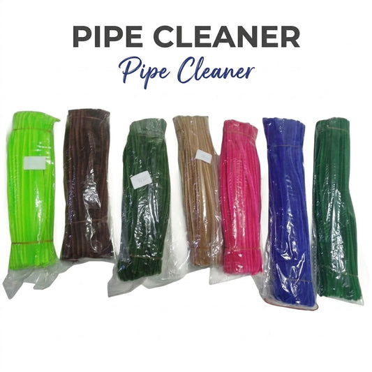 Craft Pipe Cleaner | 1PKT| Single Colour+ Mix
