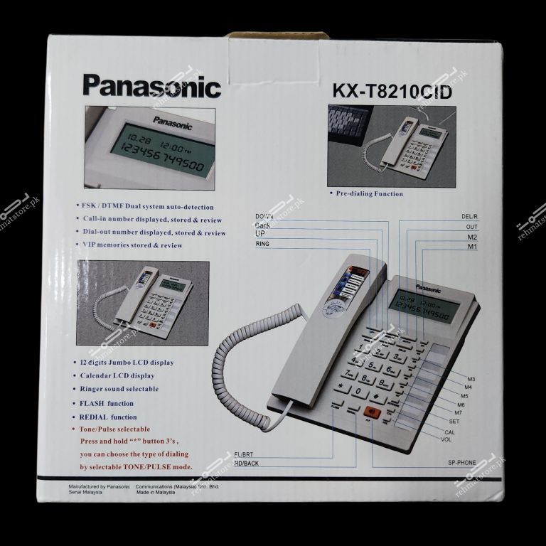 PTCL Landline Telephone set | KX-T8210CID