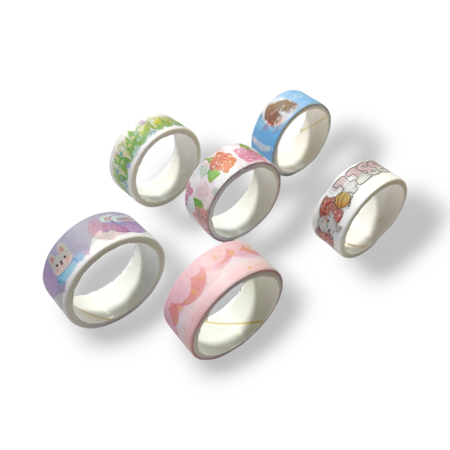 Washi Tape 6 Pieces Pack