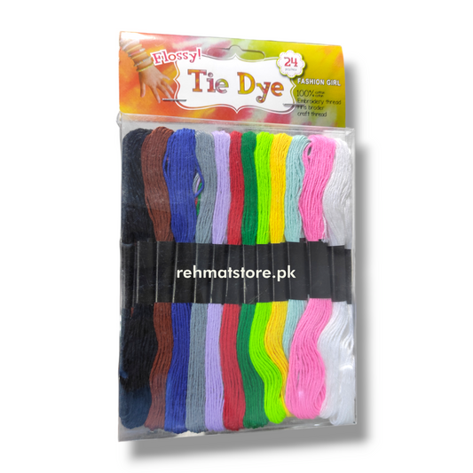 Tie Die Threads | 24 pieces pack