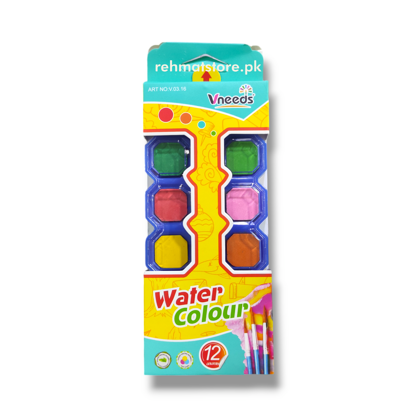 Vneeds Water Colors | 12 Color