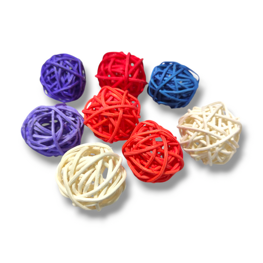 Jute Balls DIY Crafting Accessories | 8 pieces Pack