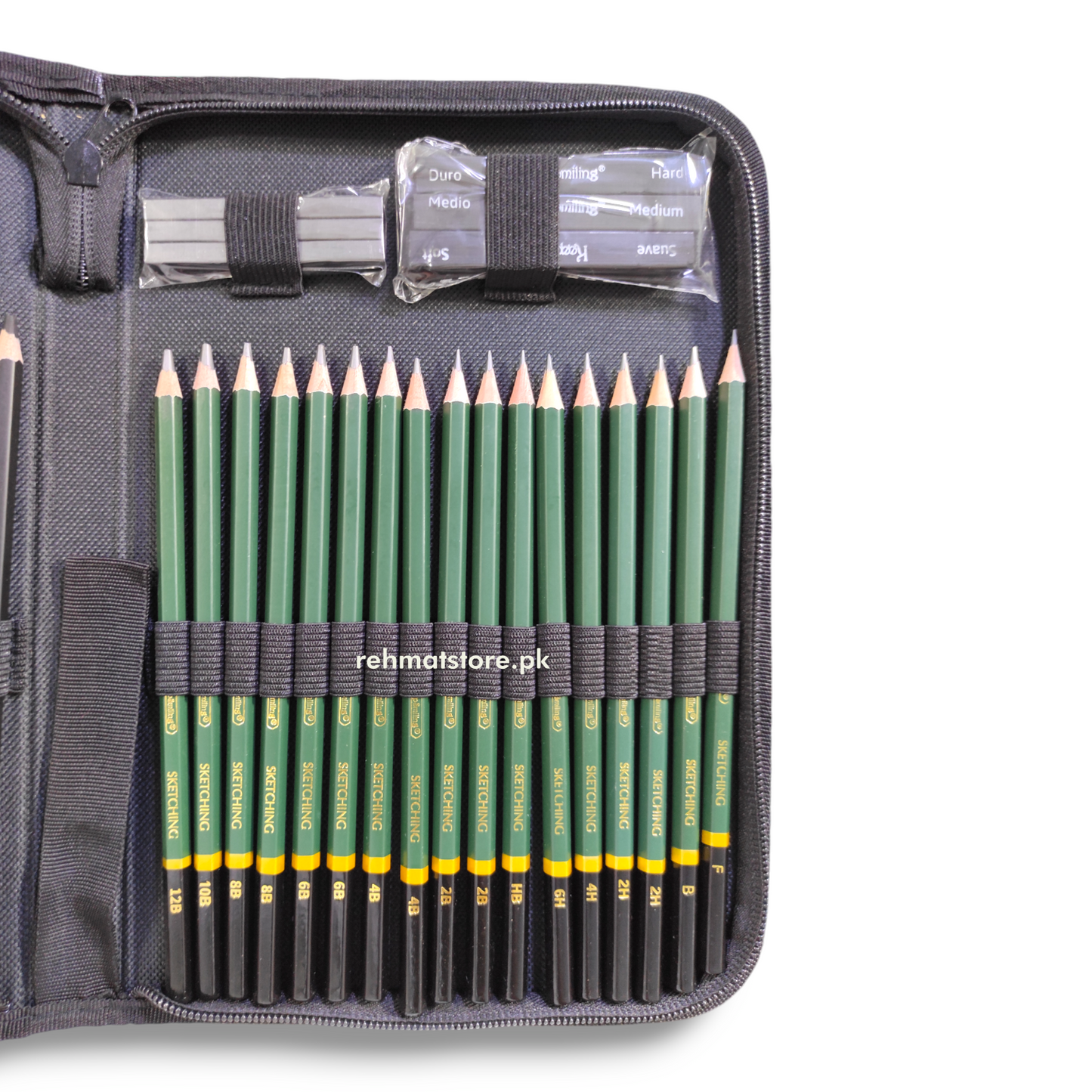 Sketch Drawing Set | 42 Pieces Set | Hard Pouch