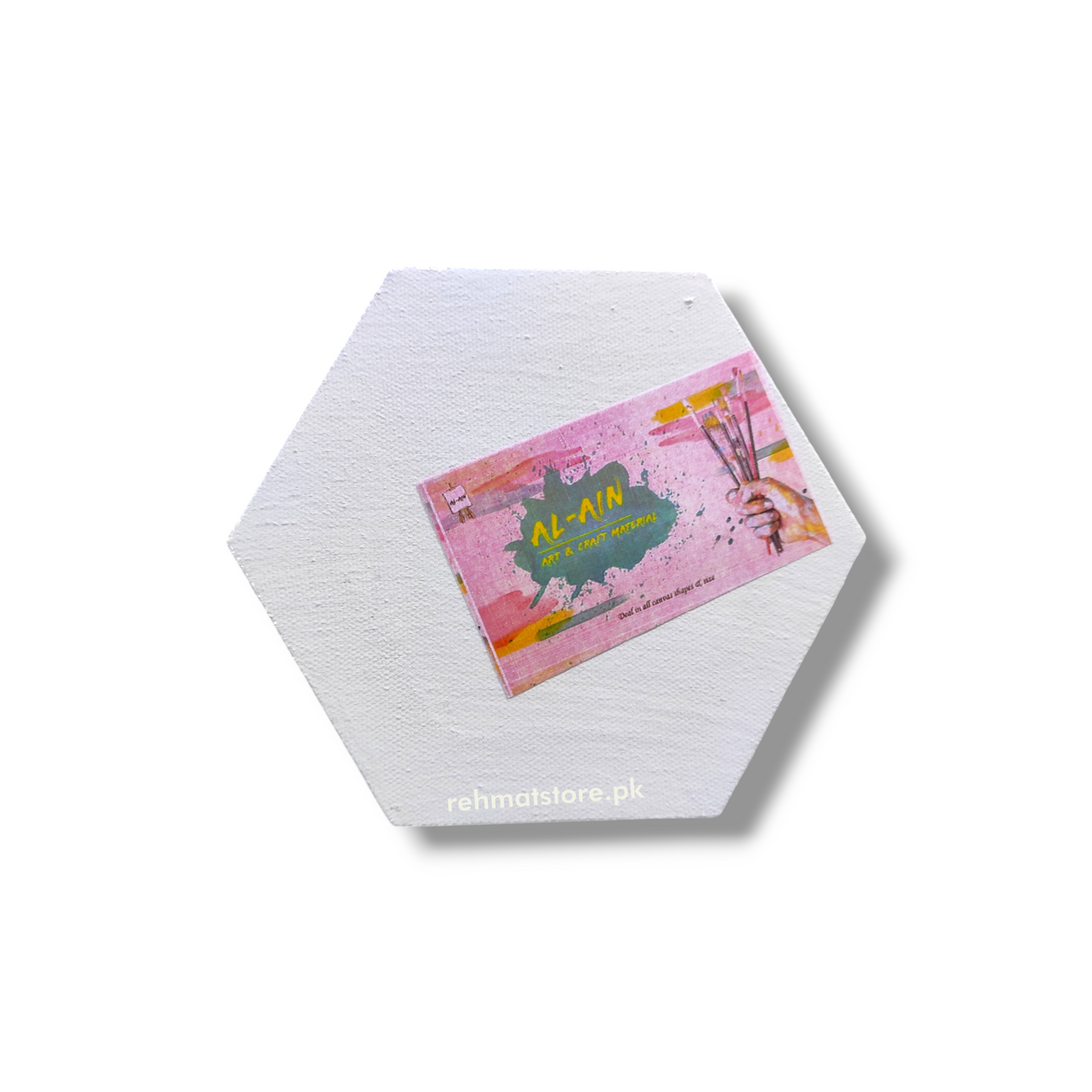 Hexagon Painting Canvas 6/8/10 inches