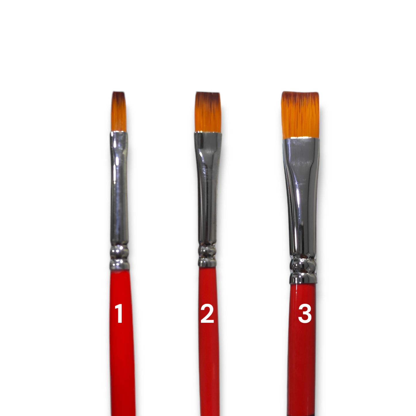 Paint Brush 3 Pieces Set