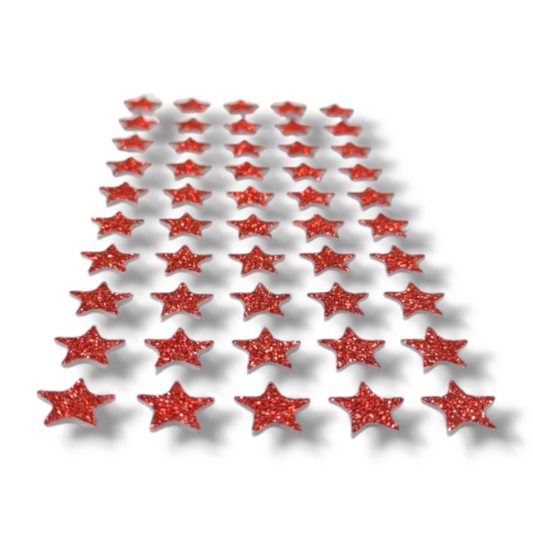 Star Shaped Foamic Stickers used in Crafting / Decorating